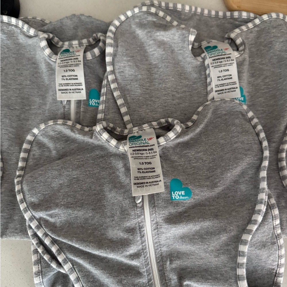 Love To Dream Gray Swaddle Newborn Bundle (3)